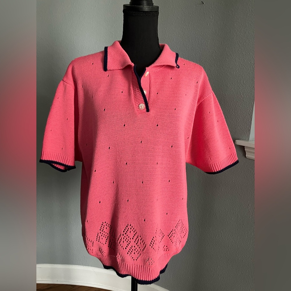 Women’s Pink Polo Shirt